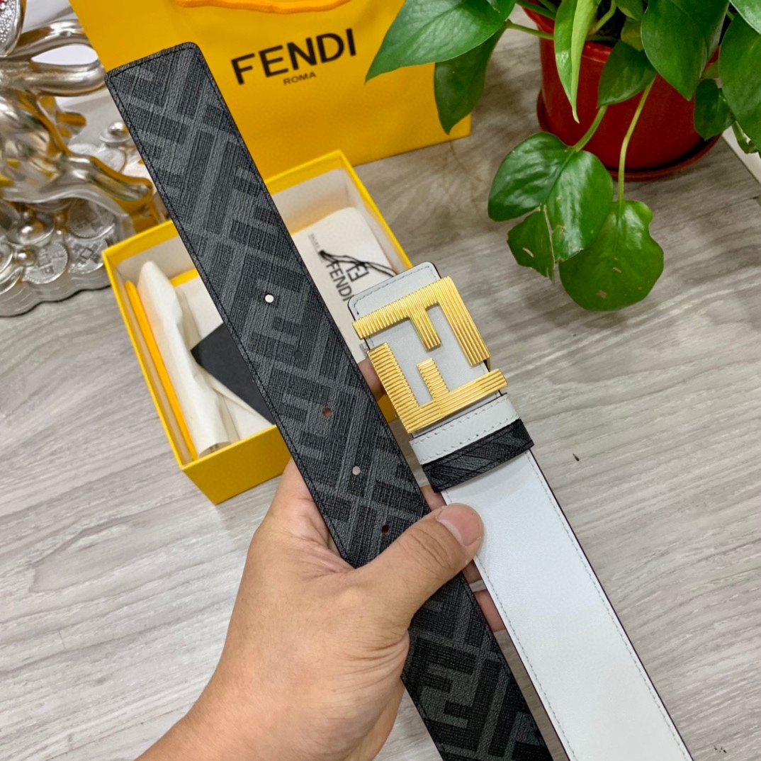 FENDI芬迪专柜同款宽4.0CM双