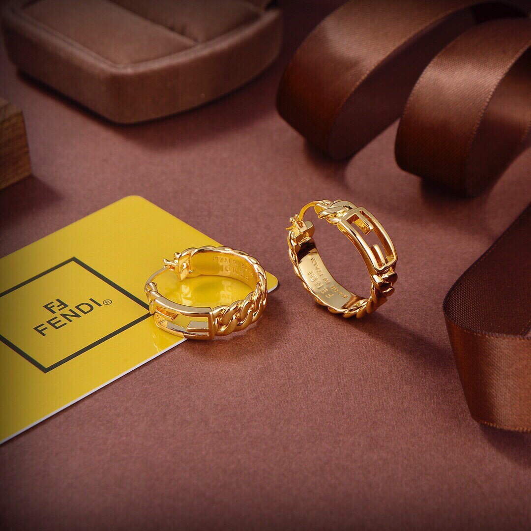 펜디 로고 장식 귀걸이 상세 이미지 8