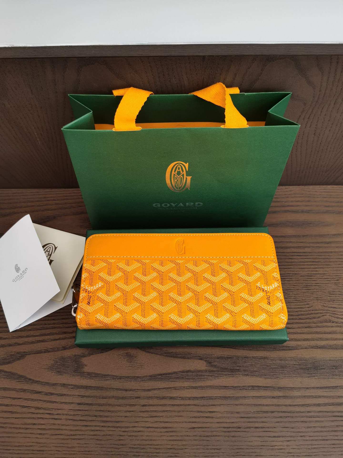 Goyard Carteira Algodão