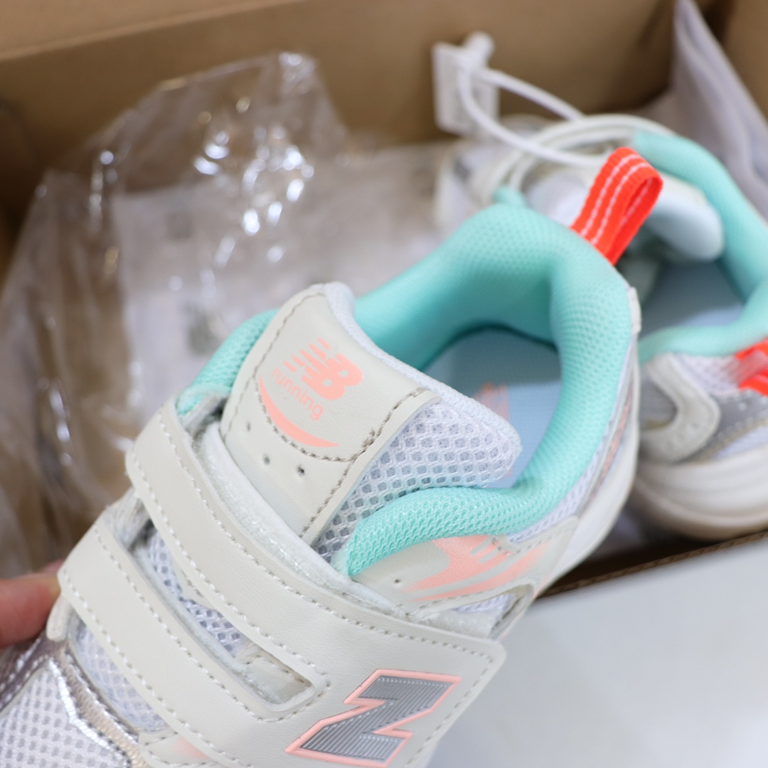 图片[6]-NB530 大魔术贴版童鞋26-37 整个鞋子都采用网面拼接的设计很透气💨不闷脚 真香超轻复古 超级韩范的风格✨重点是超轻不累脚👍🏻不焐脚🌊💯脚感超好🤩-选品中心