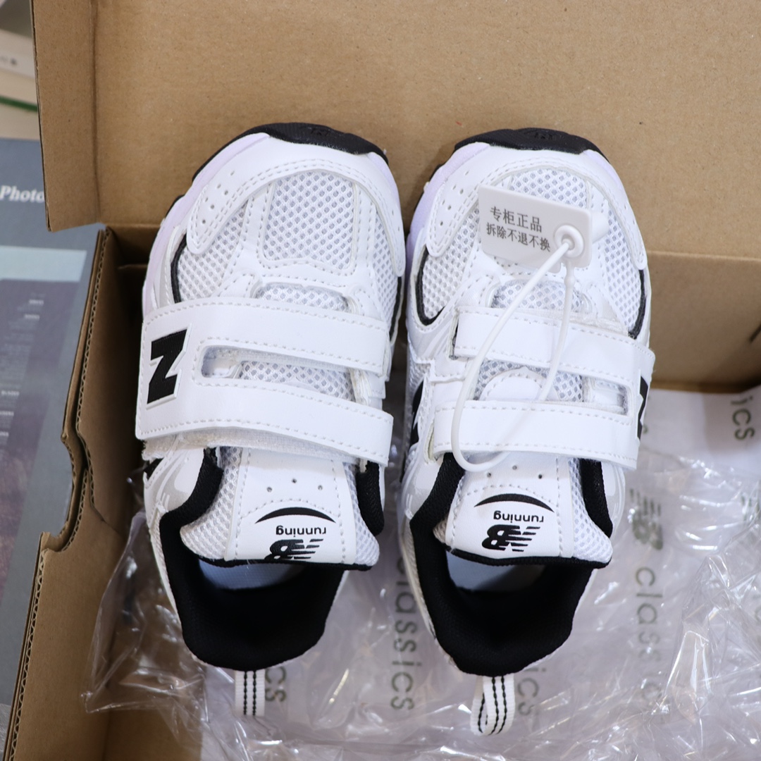 图片[4]-NB530 大魔术贴版童鞋26-37 整个鞋子都采用网面拼接的设计很透气💨不闷脚 真香超轻复古 超级韩范的风格✨重点是超轻不累脚👍🏻不焐脚🌊💯脚感超好🤩-选品中心