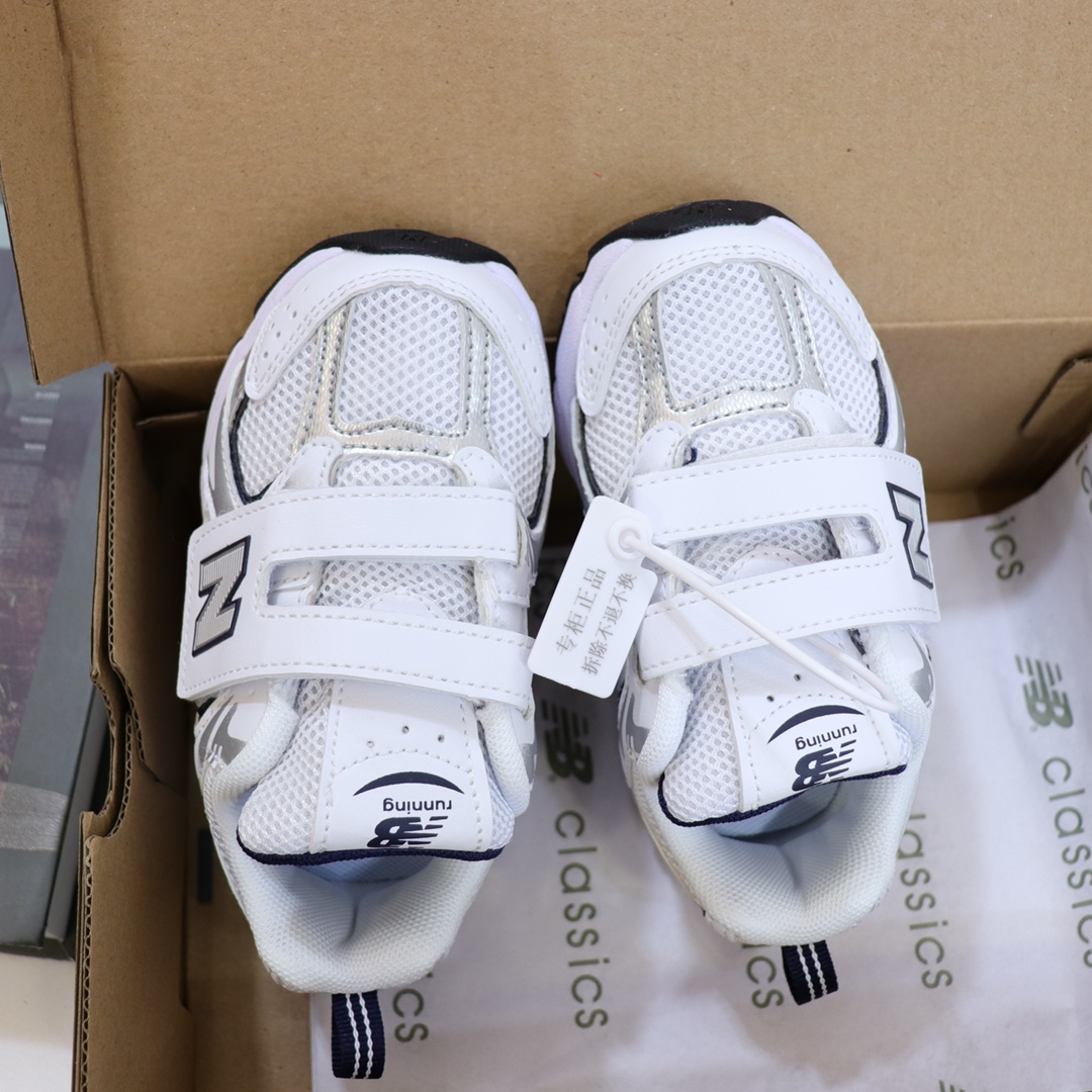 图片[4]-NB530 大魔术贴版童鞋26-37 整个鞋子都采用网面拼接的设计很透气💨不闷脚 真香超轻复古 超级韩范的风格✨重点是超轻不累脚👍🏻不焐脚🌊💯脚感超好🤩-选品中心