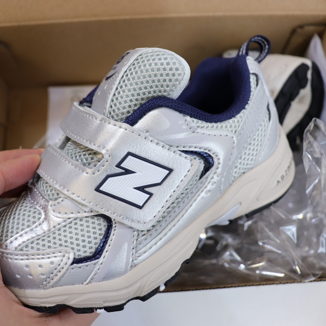 图片[8]-NB530 大魔术贴版童鞋26-37 整个鞋子都采用网面拼接的设计很透气💨不闷脚 真香超轻复古 超级韩范的风格✨重点是超轻不累脚👍🏻不焐脚🌊💯脚感超好🤩-选品中心