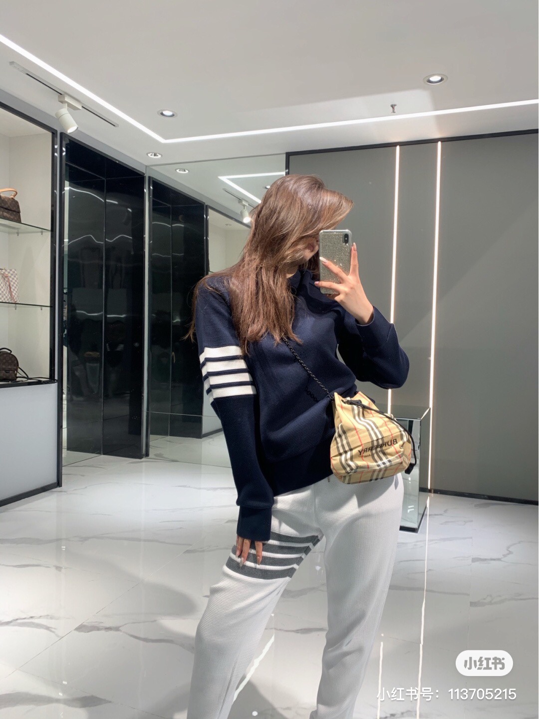 Burberry Store small lucky bags! Casual and versatile