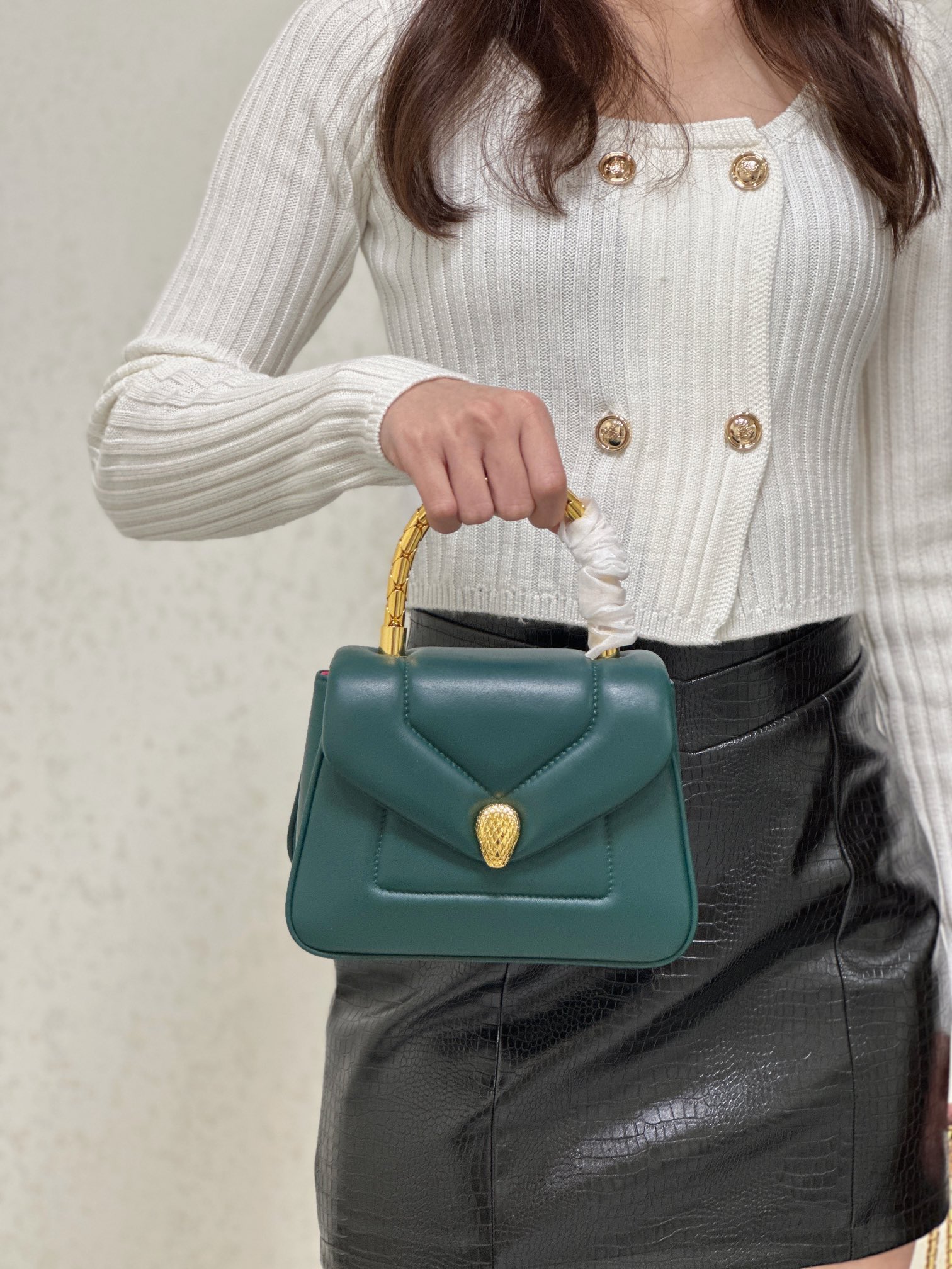 Bulgari Casual shot of upper body
