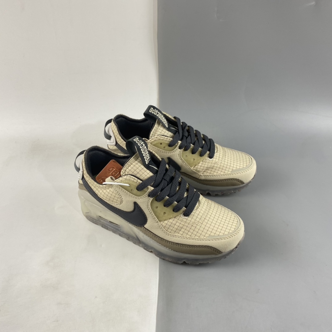 P220 Nike Air Max Terrascape 90”Light Bone”山川地形系列经典复古百搭休闲运动气垫慢跑鞋 DH4677-200