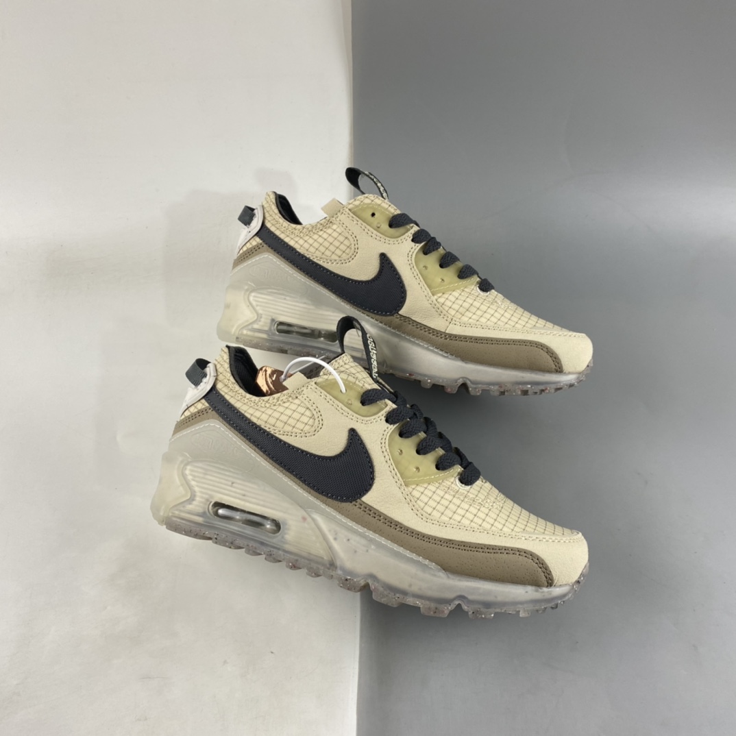 P220 Nike Air Max Terrascape 90”Light Bone”山川地形系列经典复古百搭休闲运动气垫慢跑鞋 DH4677-200
