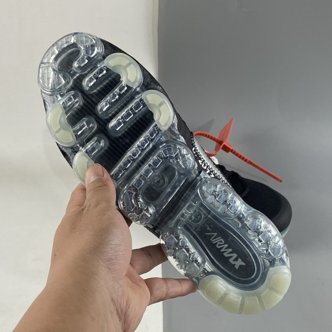 P280 Off-White x Nike Air Vapormax Flyknit 2.0”Black/White”慢跑鞋 AA3831-002
