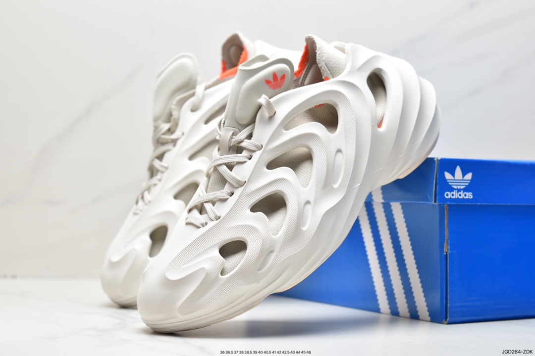 adidas originals adiFOM Q ”BlackCarbon” shock-absorbing non-slip wear-resistant HP6582