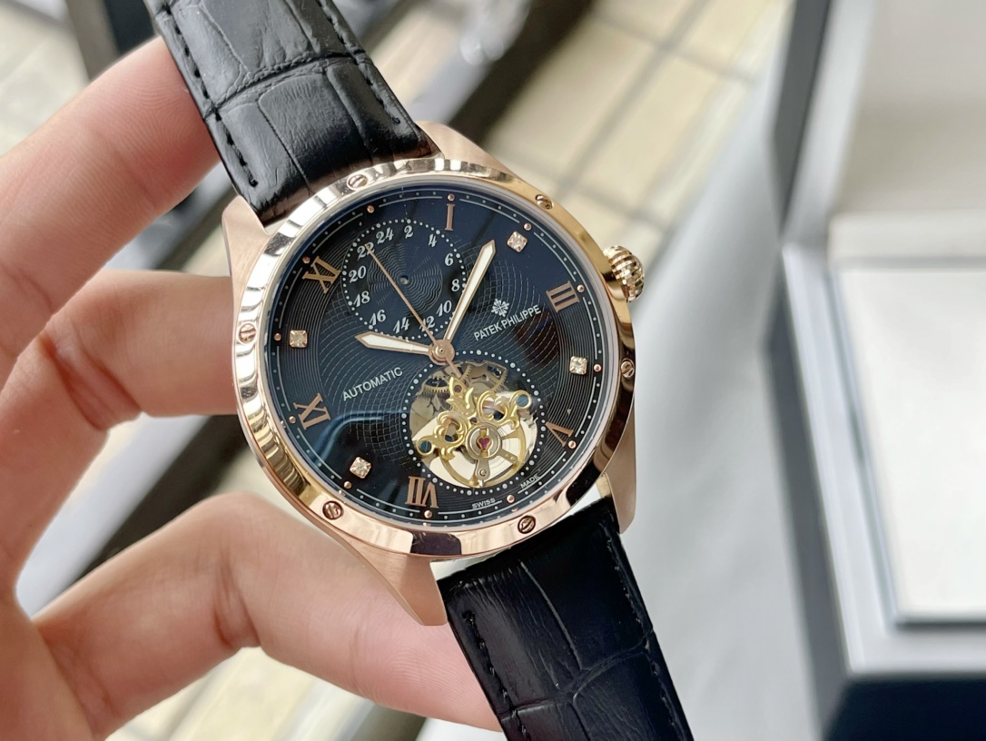 570 百达翡丽- PatekPhilippe精品男士腕表四针分离设计