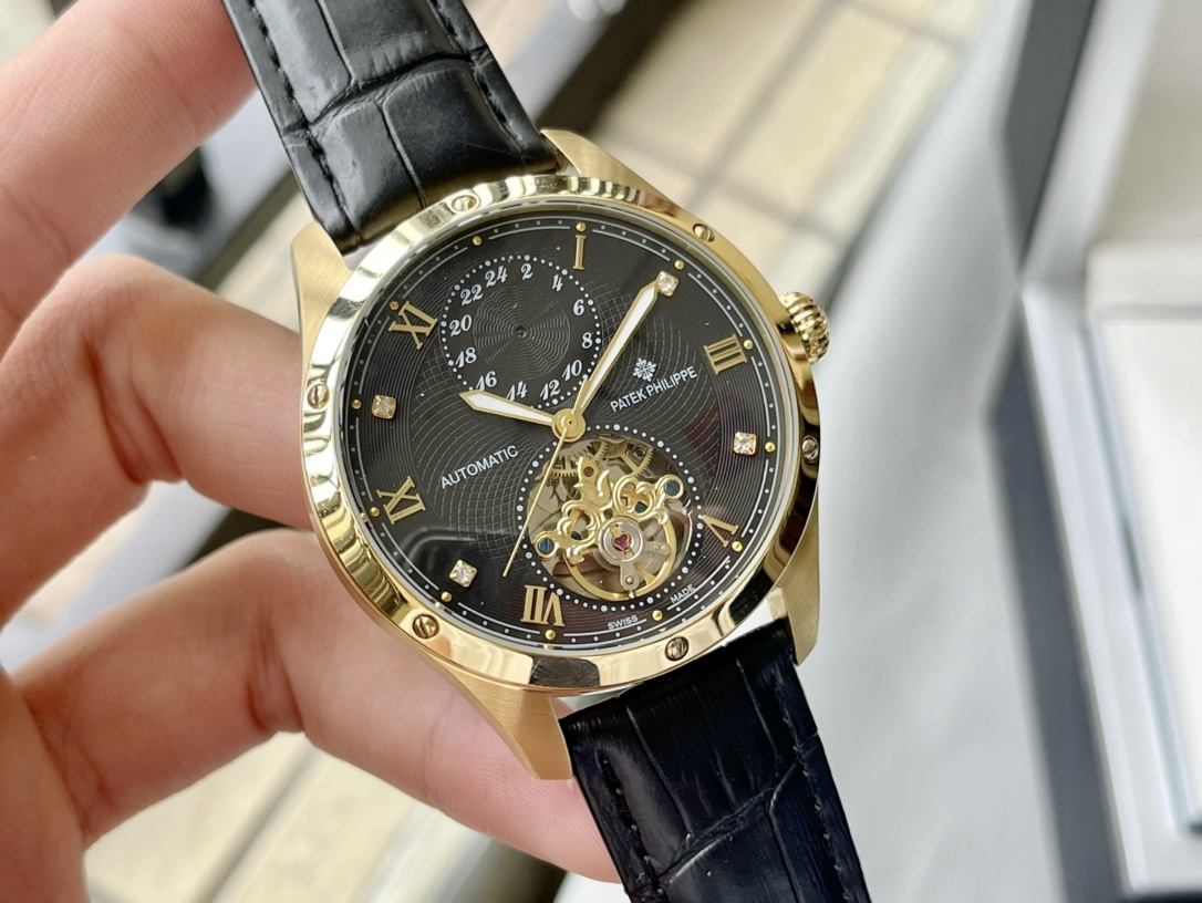 570 百达翡丽- PatekPhilippe精品男士腕表四针分离设计