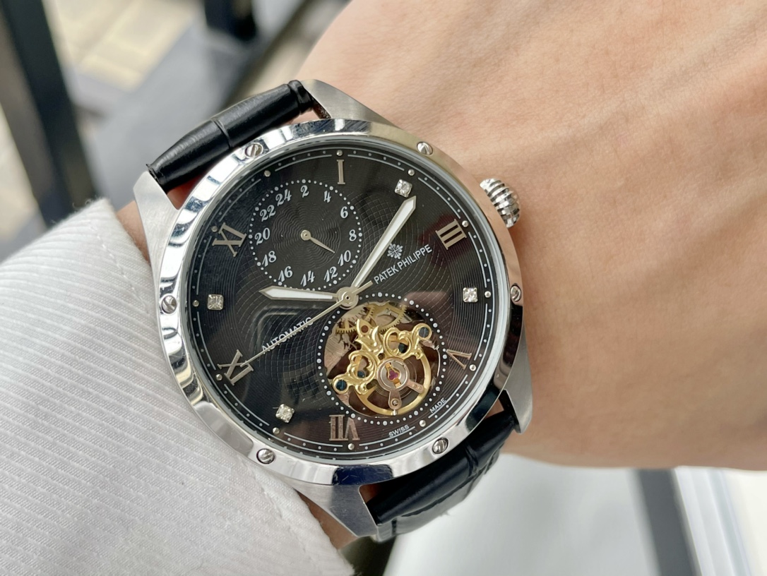 570 百达翡丽- PatekPhilippe精品男士腕表四针分离设计