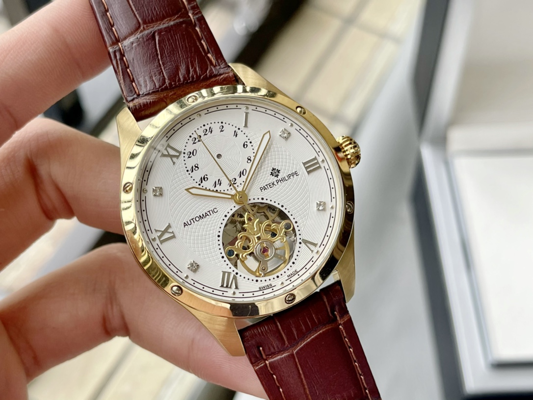 570 百达翡丽- PatekPhilippe精品男士腕表四针分离设计