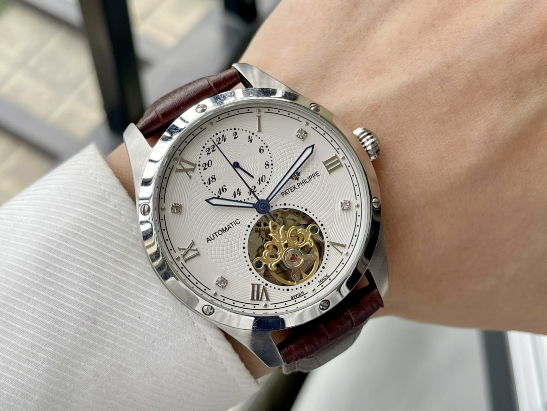 570 百达翡丽- PatekPhilippe精品男士腕表四针分离设计