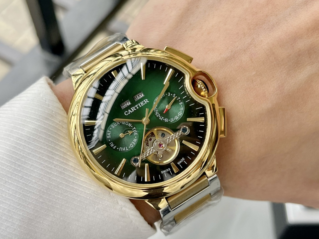 650 卡地亚-Cartier 精品男士腕表全新多功能设计