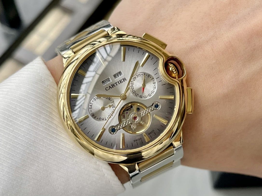 650 卡地亚-Cartier 精品男士腕表全新多功能设计