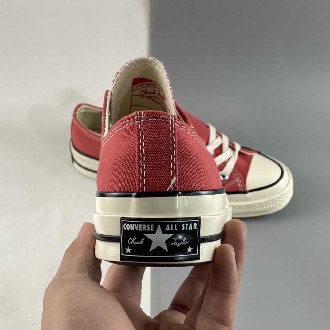 P120 Converse70s 春季环保新色 琥珀红 A02767C