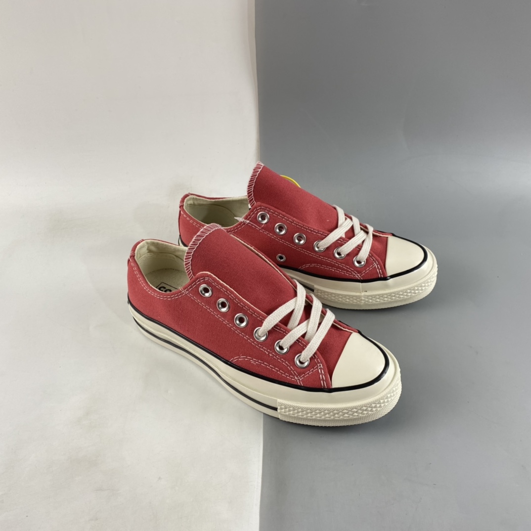 P120 Converse70s 春季环保新色 琥珀红 A02767C