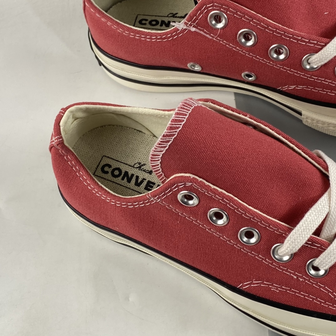 P120 Converse70s 春季环保新色 琥珀红 A02767C