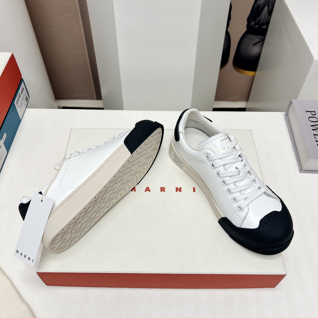 MARNI 2023 Spring Mary Jane Shoes: Unique Craft Style, Instant Height Increase - 图片 9