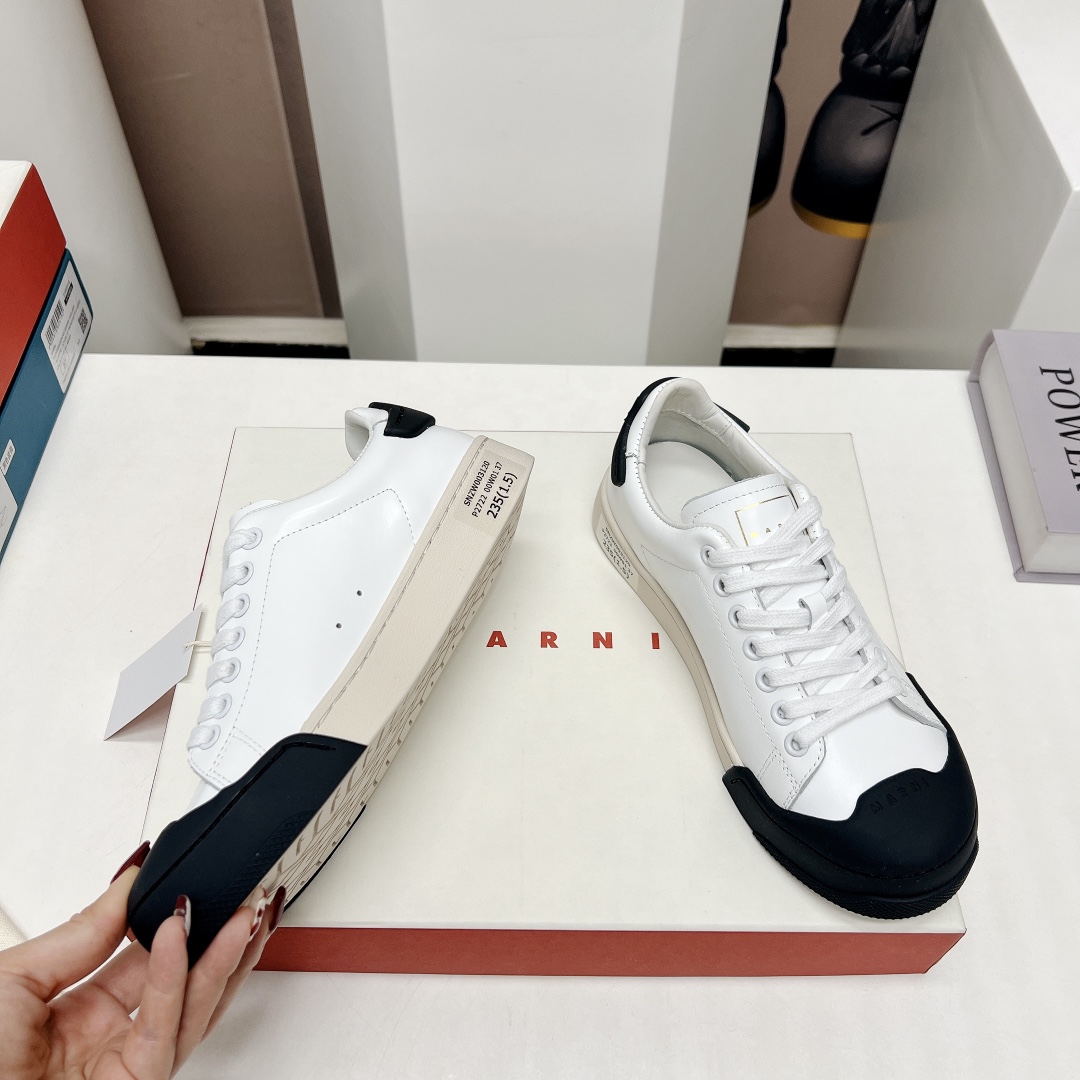MARNI 2023 Spring Mary Jane Shoes: Unique Craft Style, Instant Height Increase - 图片 6