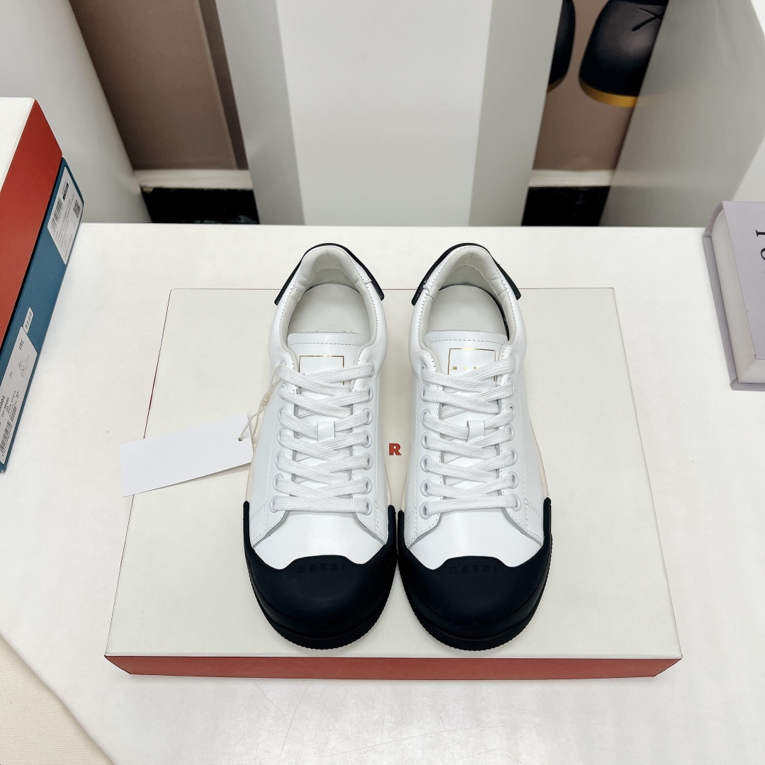 MARNI 2023 Spring Mary Jane Shoes: Unique Craft Style, Instant Height Increase - 图片 1