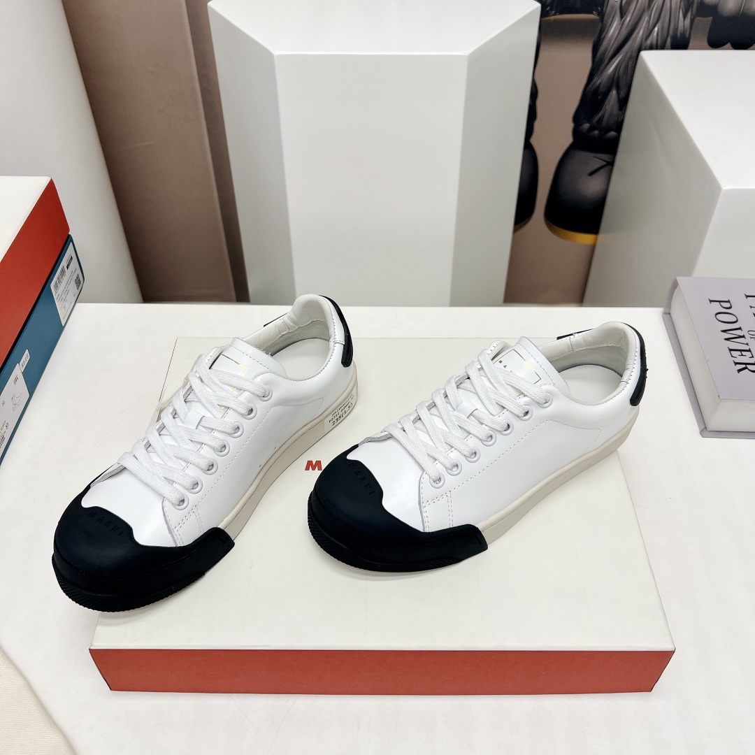 MARNI 2023 Spring Mary Jane Shoes: Unique Craft Style, Instant Height Increase - 图片 3