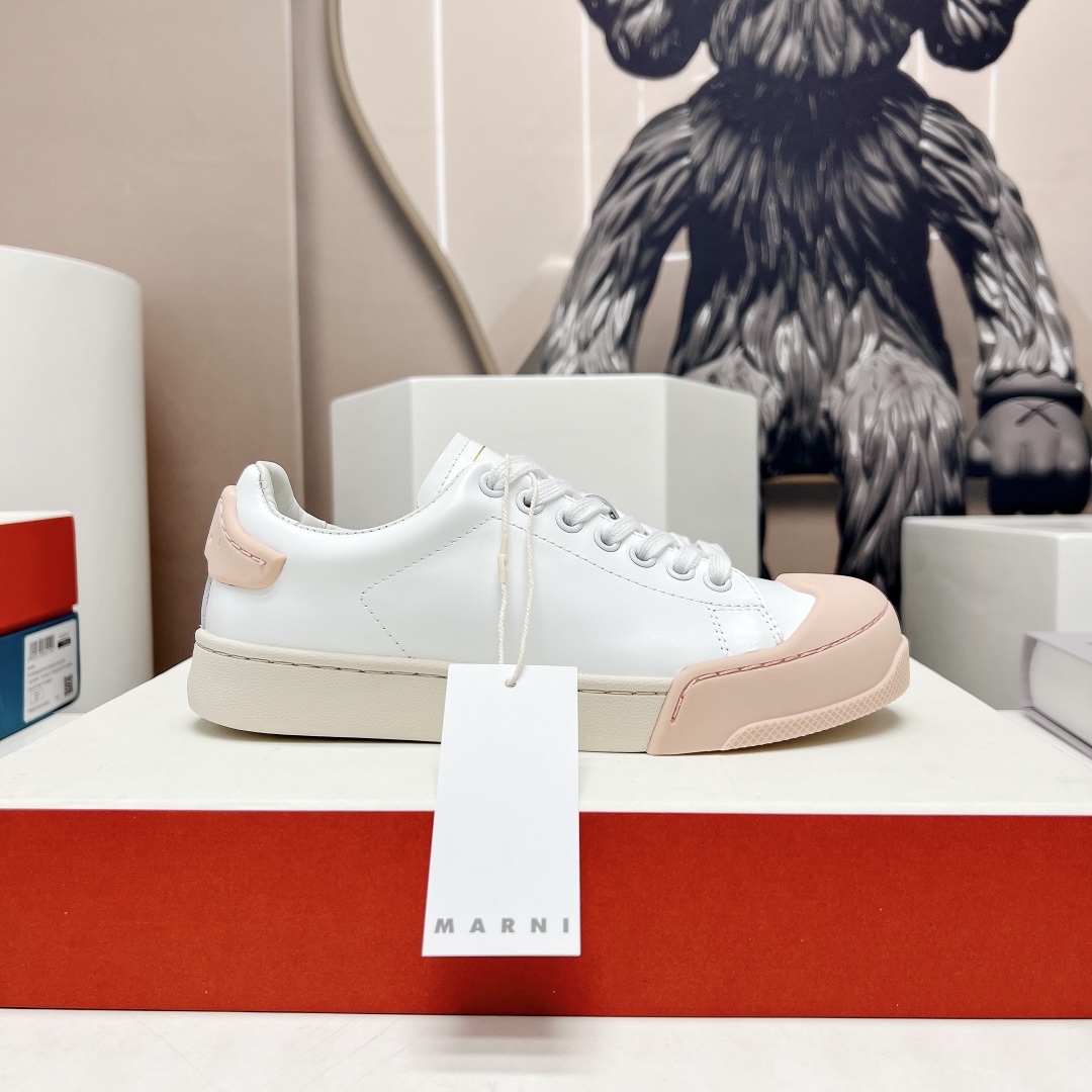 M*ARNI 2023 Spring Leisure Shoes: Unique Craft, 4cm Increase, Custom Design - 图片 5