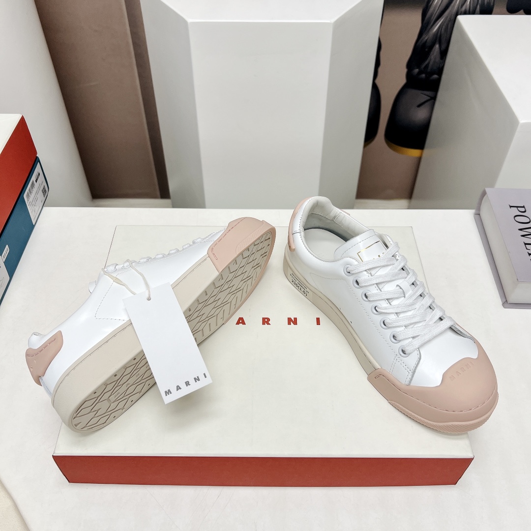 M*ARNI 2023 Spring Leisure Shoes: Unique Craft, 4cm Increase, Custom Design - 图片 9