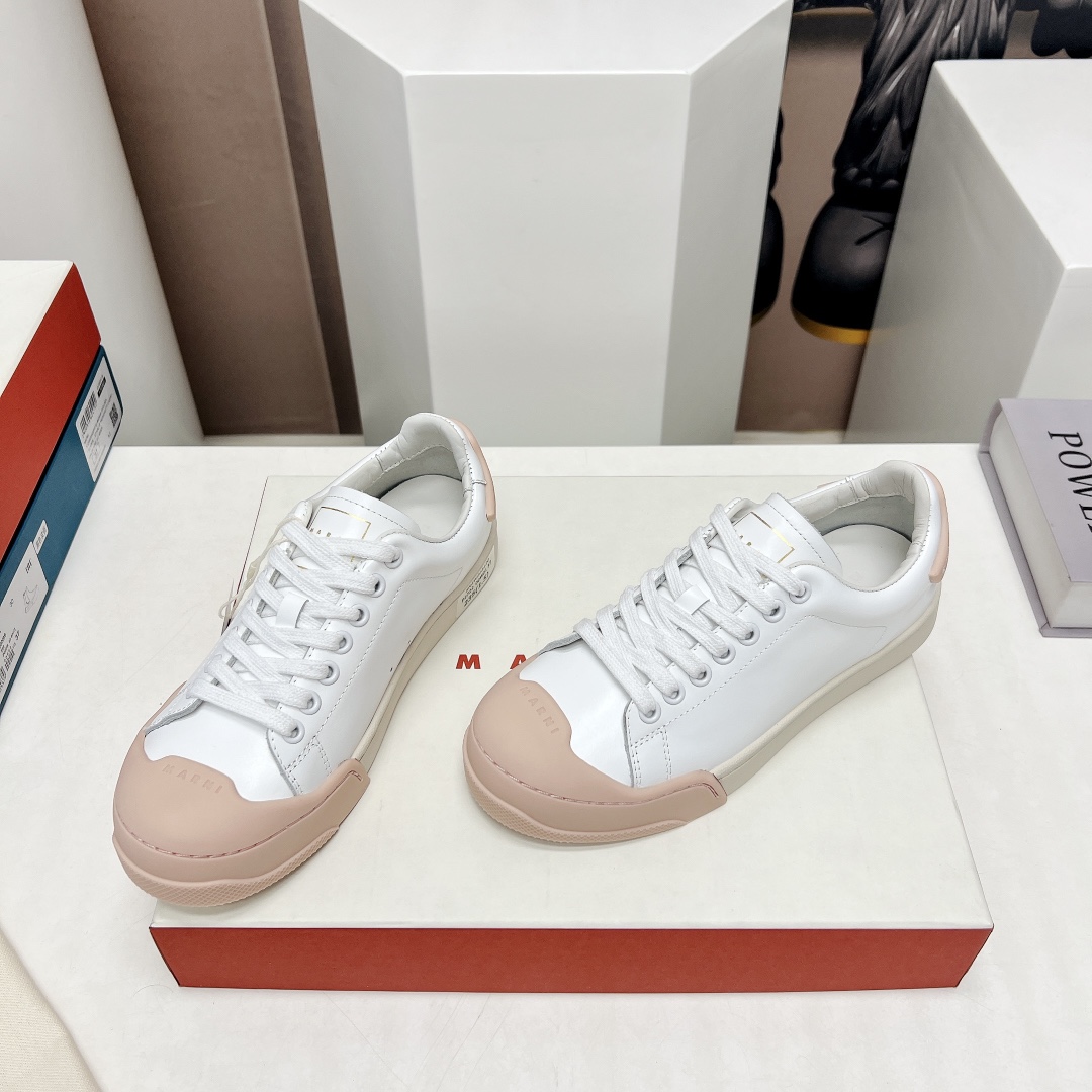 M*ARNI 2023 Spring Leisure Shoes: Unique Craft, 4cm Increase, Custom Design - 图片 3