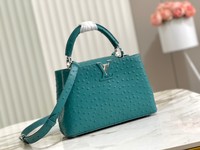 Where should I buy to receive
 Louis Vuitton LV Capucines Bags Handbags Green Fashion M95393