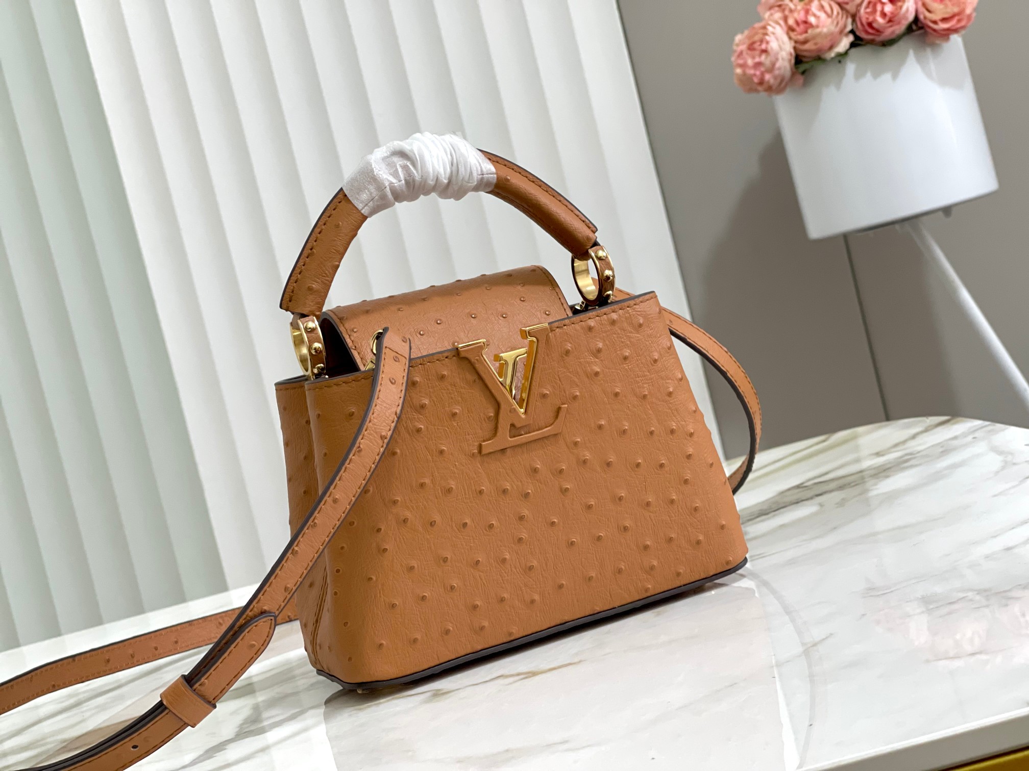 Louis Vuitton LV Capucines Bags Handbags Buy The Best Replica
 Brown Fashion M95393