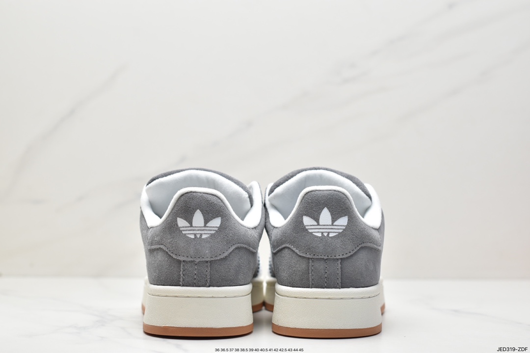 150 Adidas Campus 三叶草粉白麂皮 HQ8707