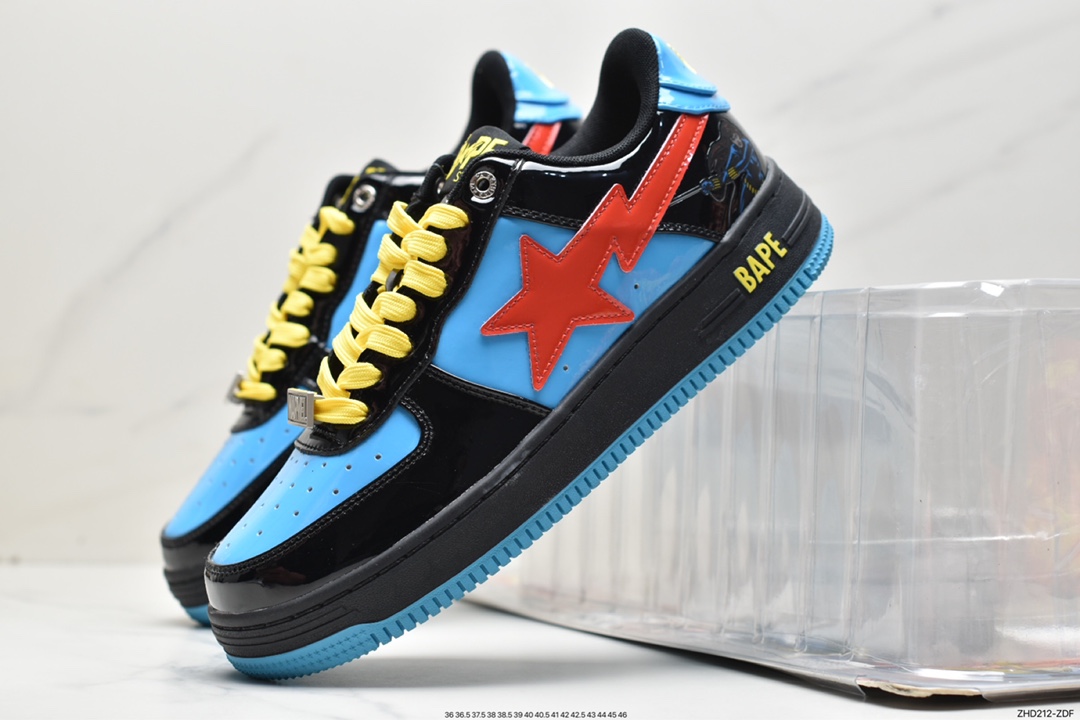 Air Force Bape trend godfather nigo brand Wang Yuan with the same Bape S classic all-match casual sports shoes