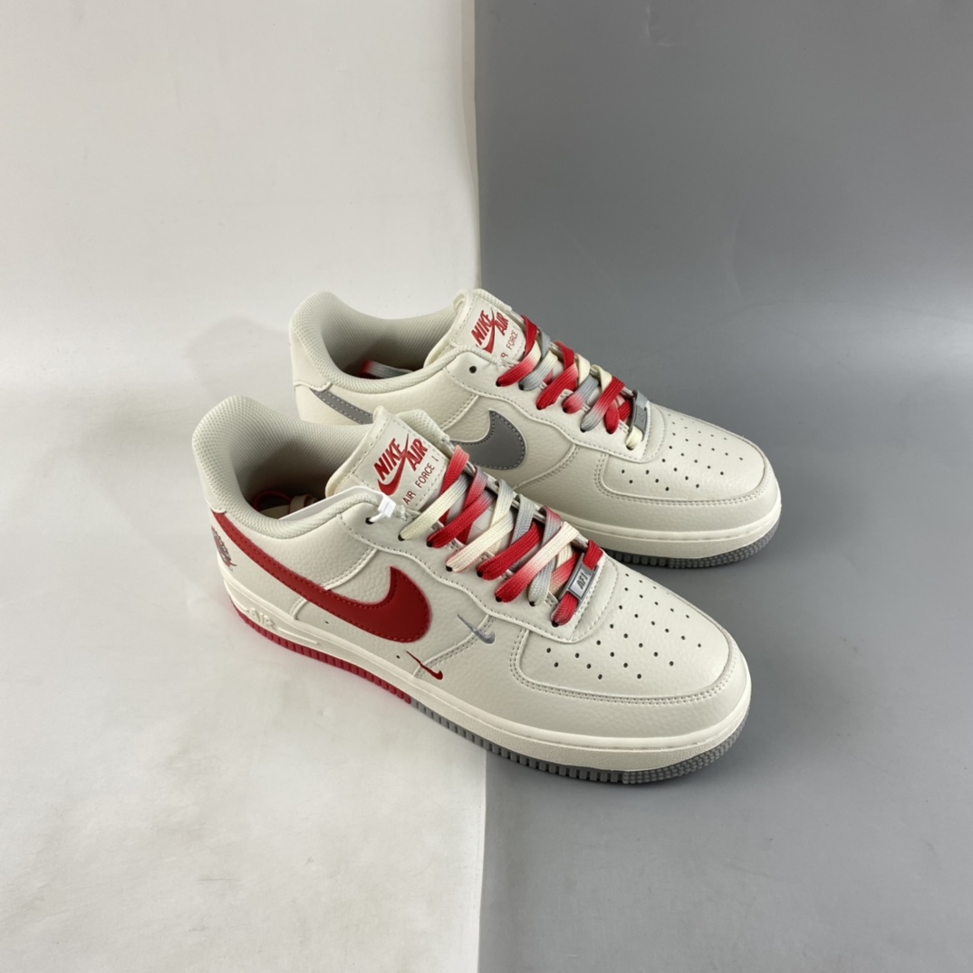 P260 Nike Air Force 1 Low '07 Low 米银红 多伦多猛龙队  CH2608-216