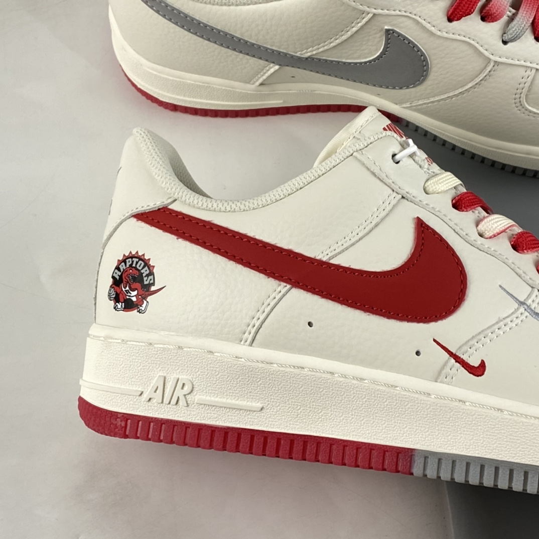 P260 Nike Air Force 1 Low '07 Low 米银红 多伦多猛龙队  CH2608-216