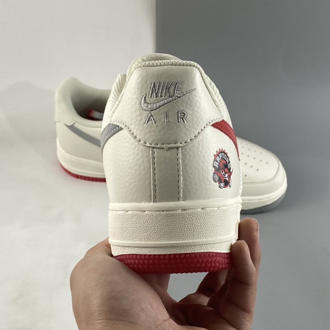 P260 Nike Air Force 1 Low '07 Low 米银红 多伦多猛龙队  CH2608-216