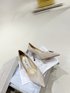 Jimmy Choo Shoes High Heel Pumps New Designer Replica Fabric Genuine Leather Sheepskin