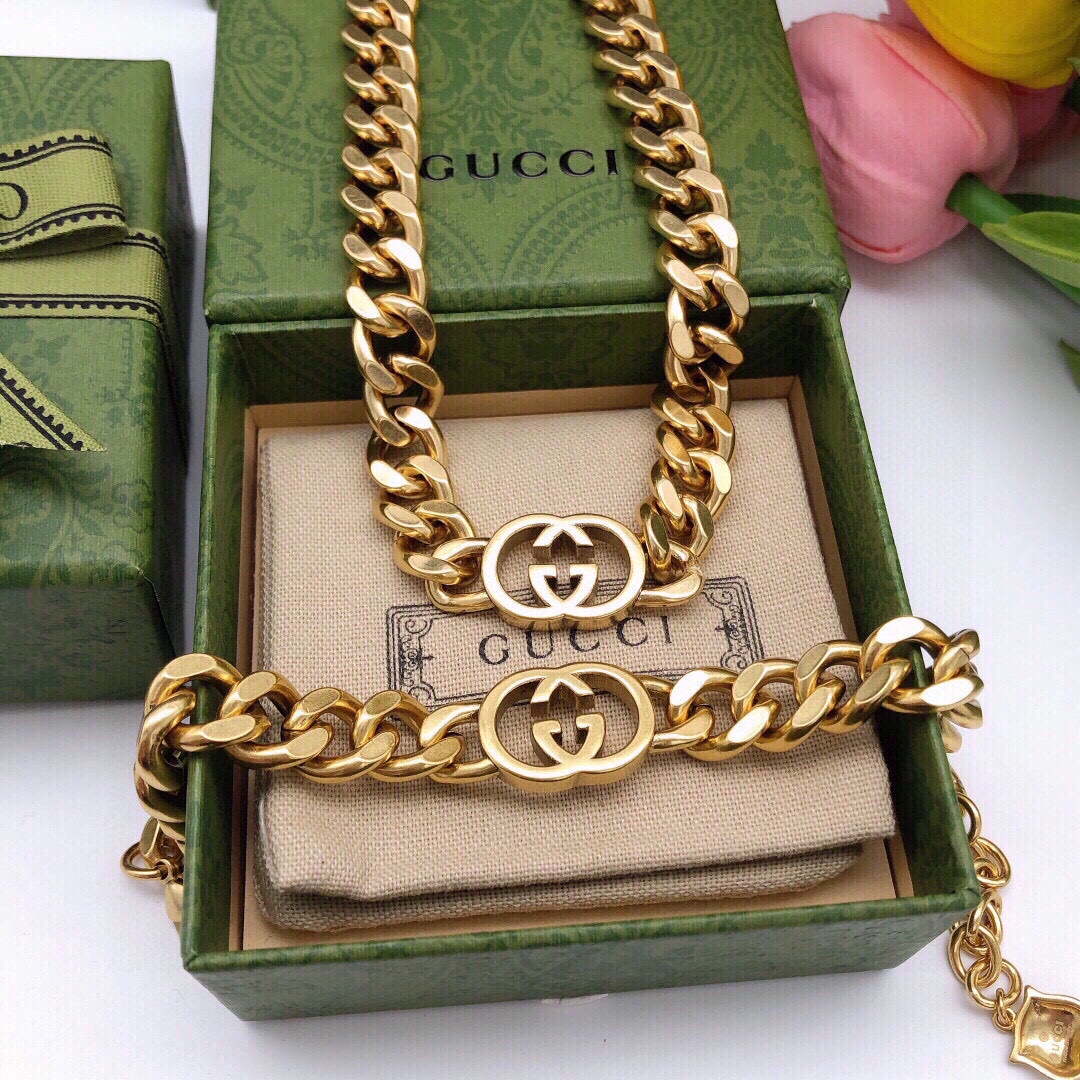 古驰 Gucci 高定典藏高定典雅奢华珠宝首饰项链手链戒指 #0C83146B 3