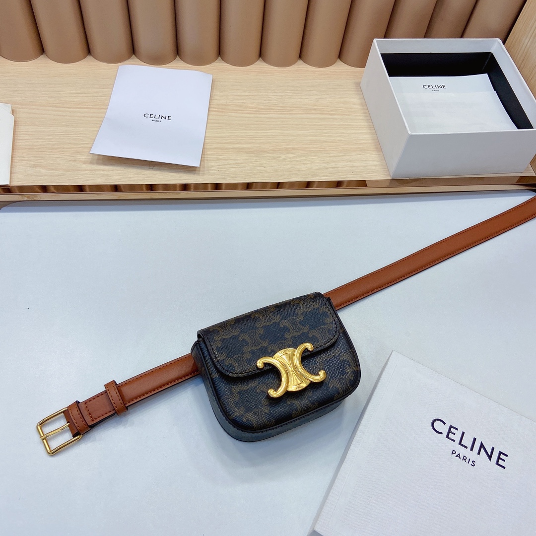 赛琳CELINE腰包款TRIOMHE