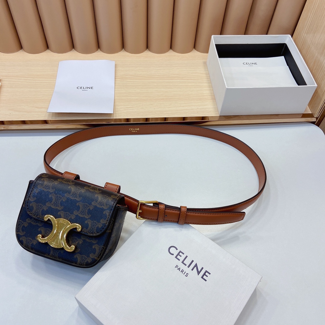 赛琳CELINE腰包款TRIOMHE