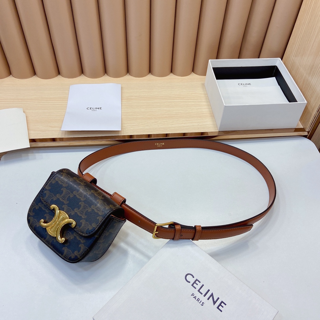 赛琳CELINE腰包款TRIOMHE