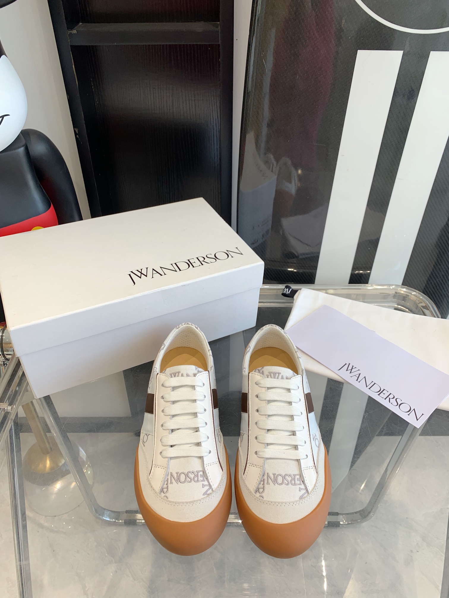 Trendy Jw Anderson Embroidered Recreational Shoes: Female 35-40, Male 40-45 Sizes - 图片 9