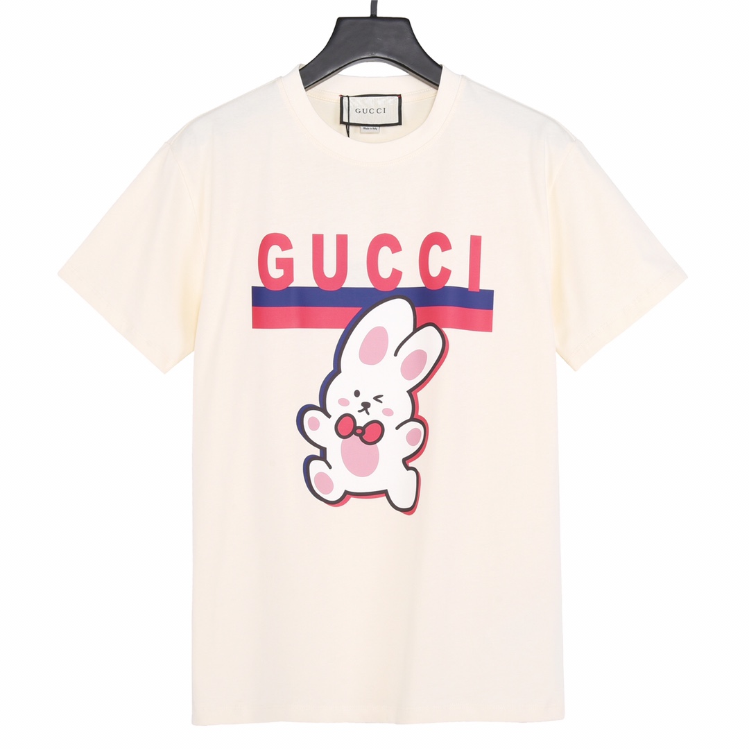 Gucci古驰23Fw春夏最新兔年限定短袖