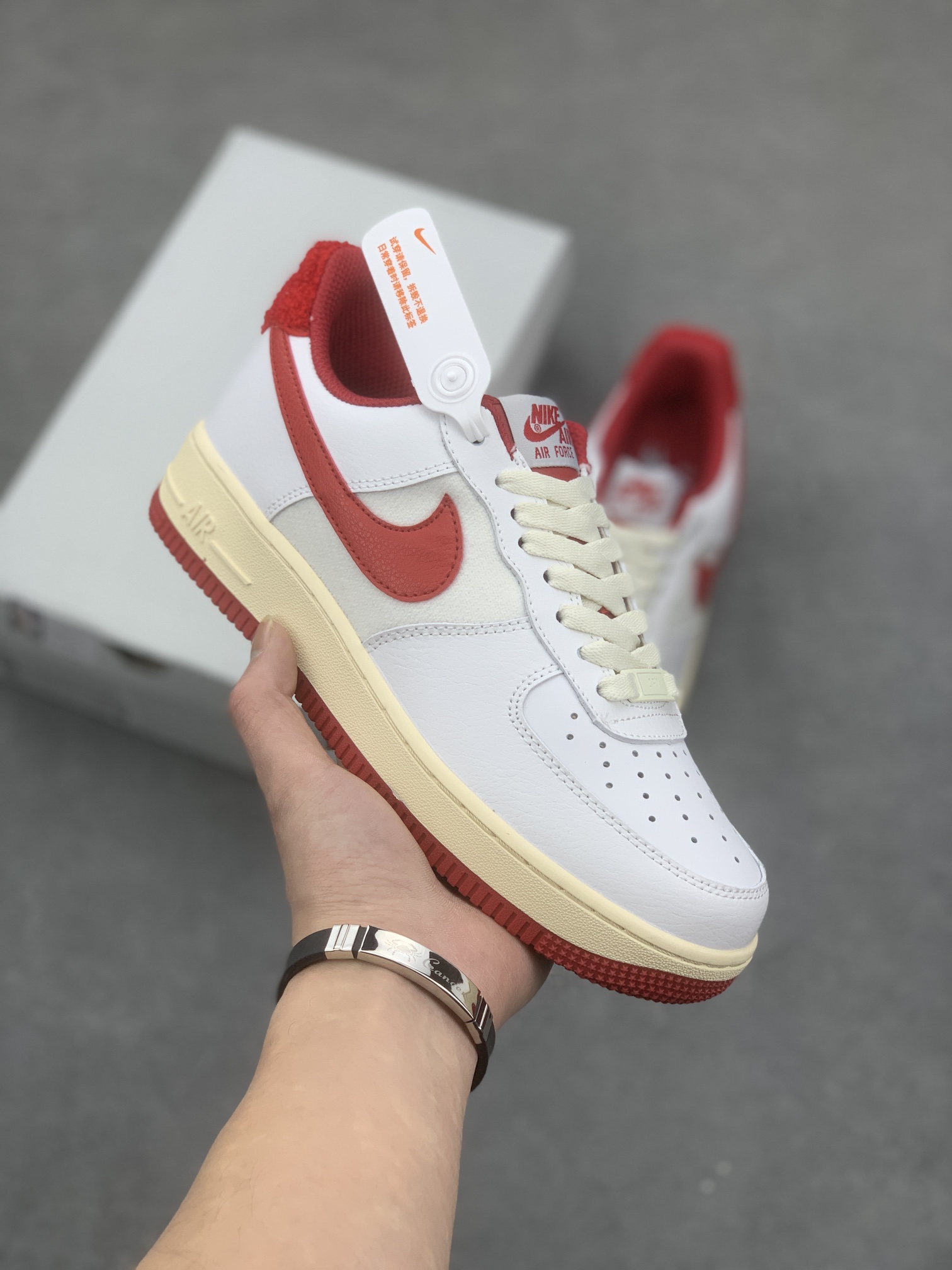 Nike Air Force 1 Low White Red DO5220-161 - Premium Quality & Comfort 2 i1675618329 9276 0