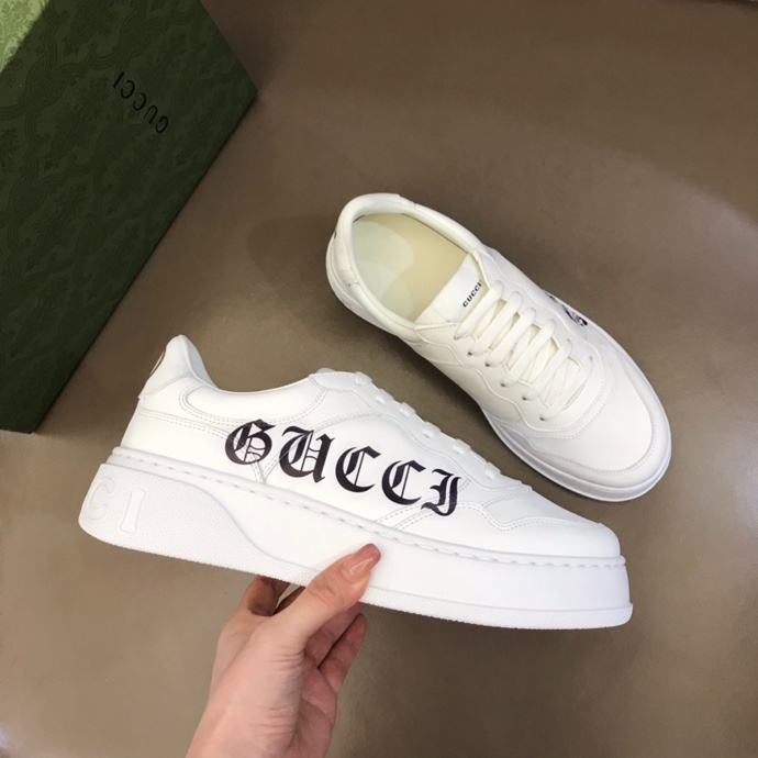 Gucci's new series, couple biscuit shoes, thick-soled sneakers, these are really comfortable, super 