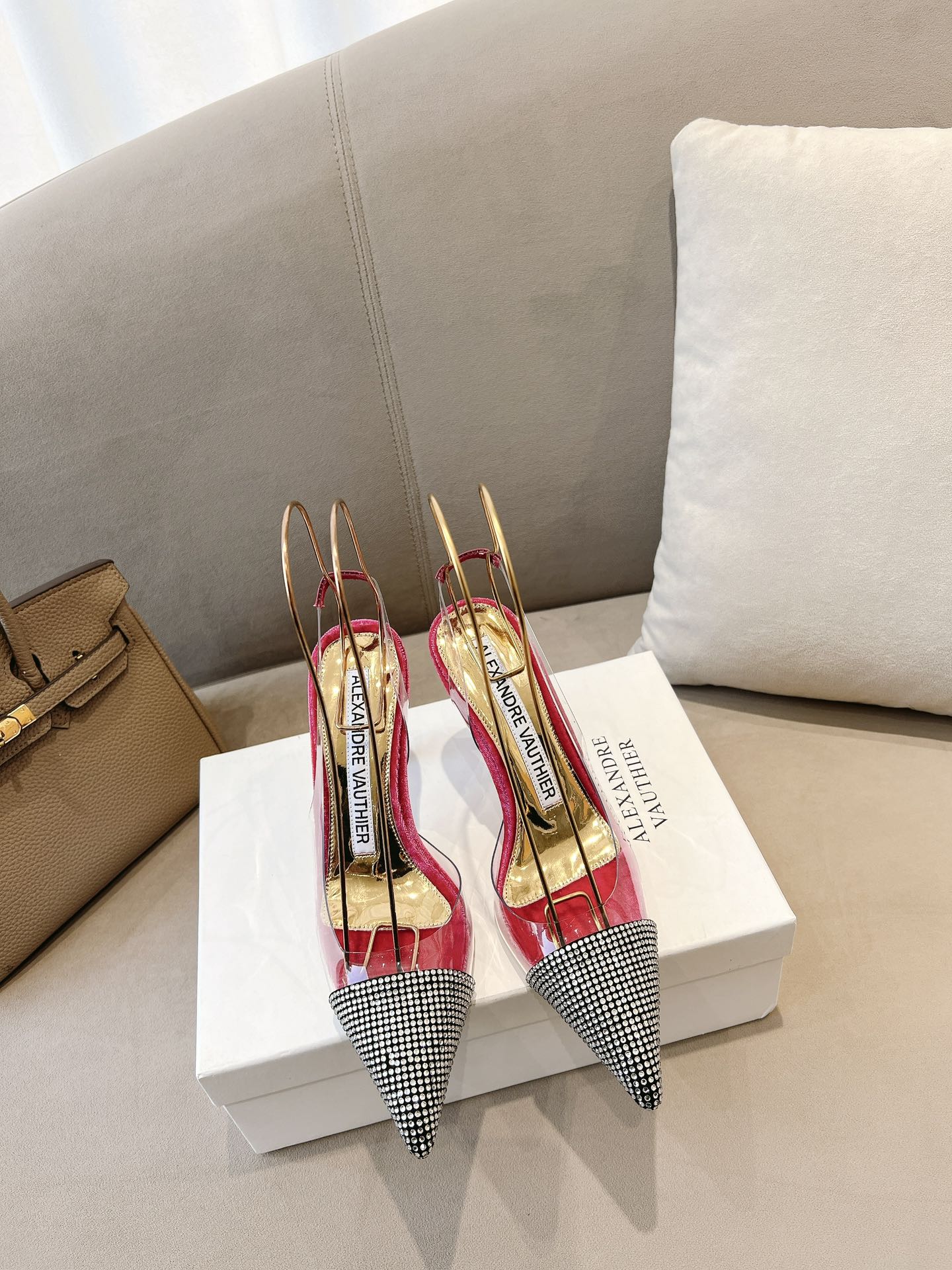 Luxury Crystal Sole Water-Drive Heels by Alexandre Vauthie: 2021 Collection - 图片 6