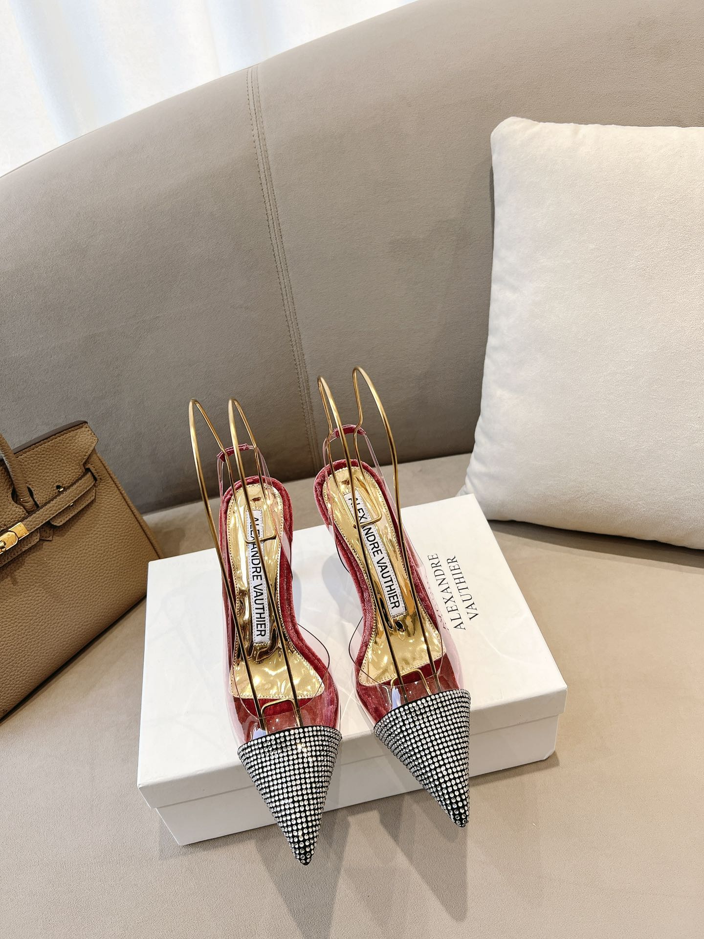 Luxury Crystal Sole Shoes by Alexandre Vauthier: New Water-Drive Collection 2021-2023