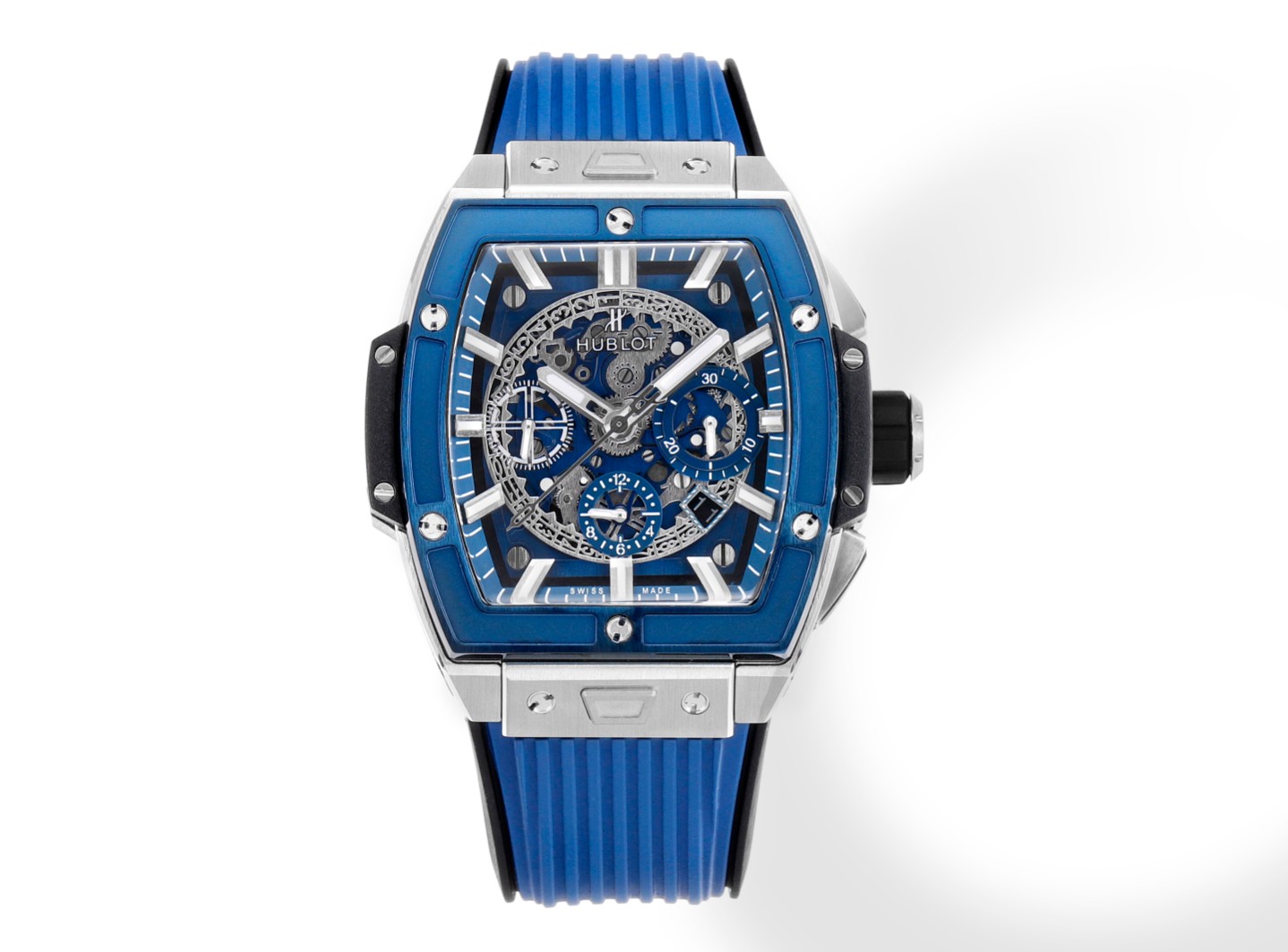 a la venta barato ahora
 Hublot Big Bang Reloj Resina Caucho Cinturón de Goma