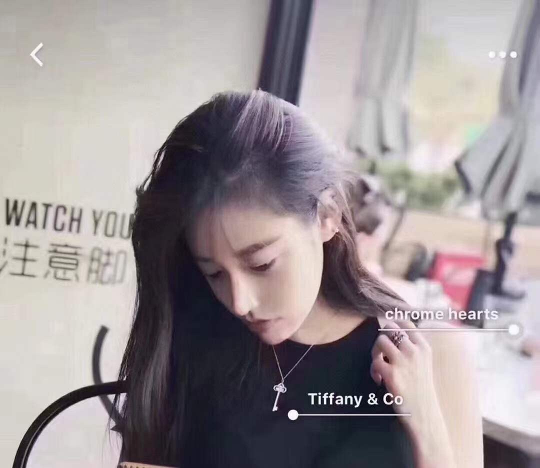 Tiffany & Co. 蒂芙尼Tiffany&Co.鸢尾花 钥匙项链